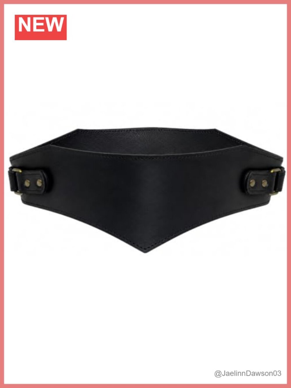 Genuine Leather Corset Waist Belt Adjustable Wide Vintage Cincher